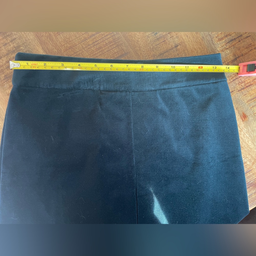 JCrew lined velvet pleated skirt - Picture 4 of 6